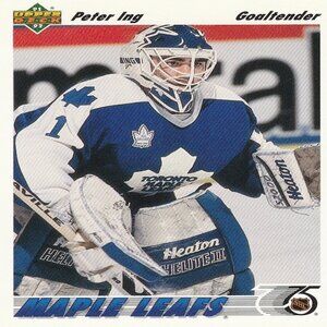 Peter Ing - 1991 Upper Deck Hockey Card